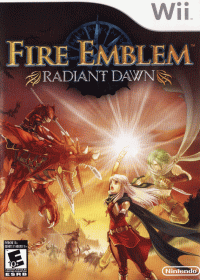Fire Emblem Radiant Dawn Wii US box art